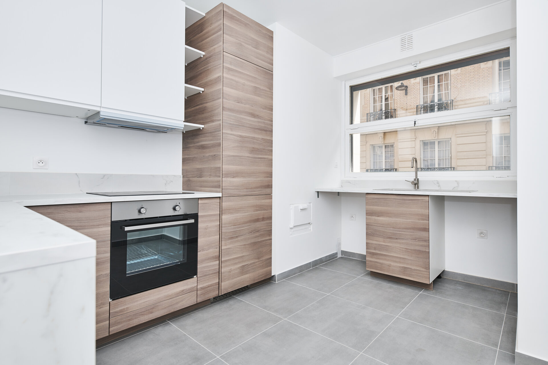 Cozinha Preta - Vista Principal